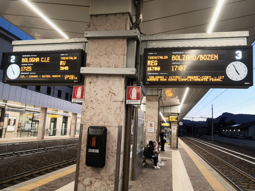 Traveling from Venice to Milan on Trenitalia